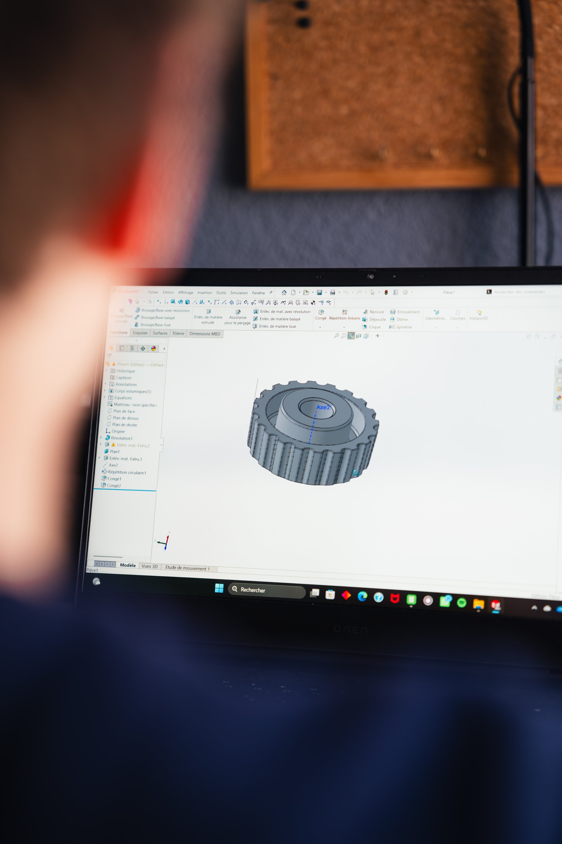 Pièce imprimée en 3D